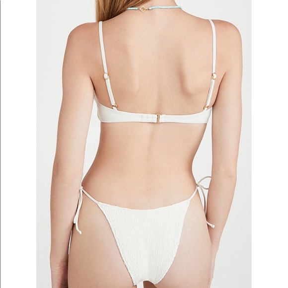 NWT L*Space Cream Bikini: Marley Bikini Top and Aubree Bitsy Bottoms Small $209 - Picture 10 of 16